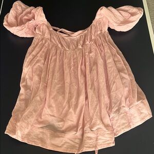 Light Pink Free People Mini Dress